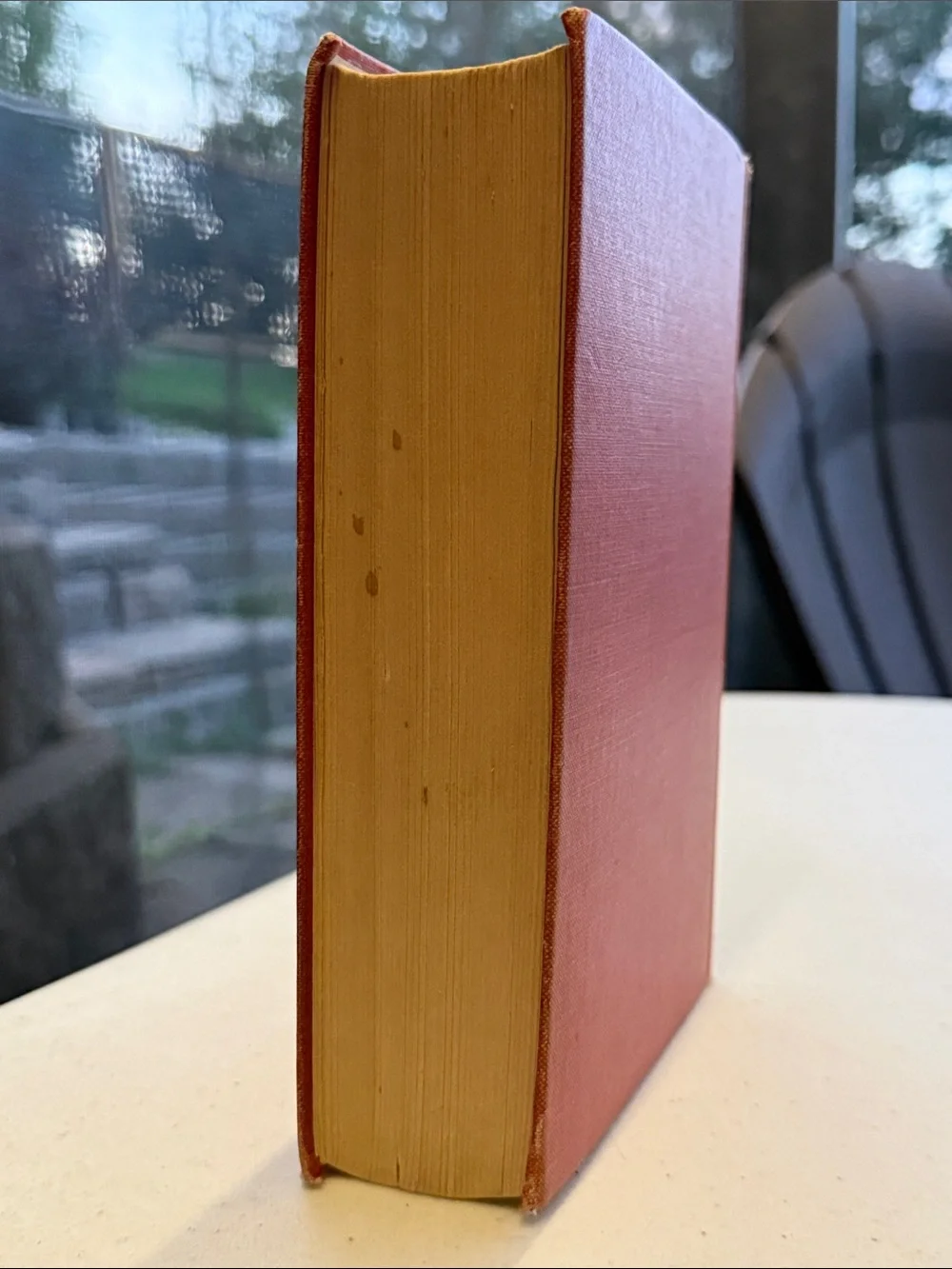 The 1916 Wife of Sir Isaac Harman by H. G. Wells Red Cloth Hardcover Gold Foil - Picture 5 of 10